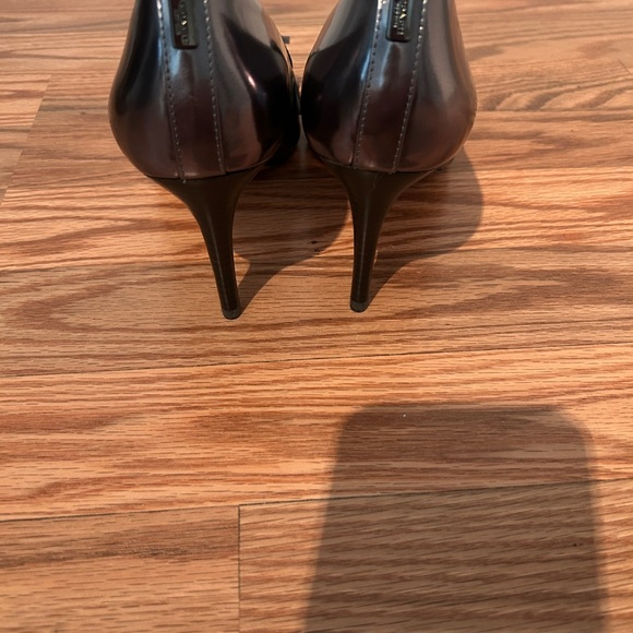 Coach Metallic Patent Leather Heels - Picture 3 of 8
